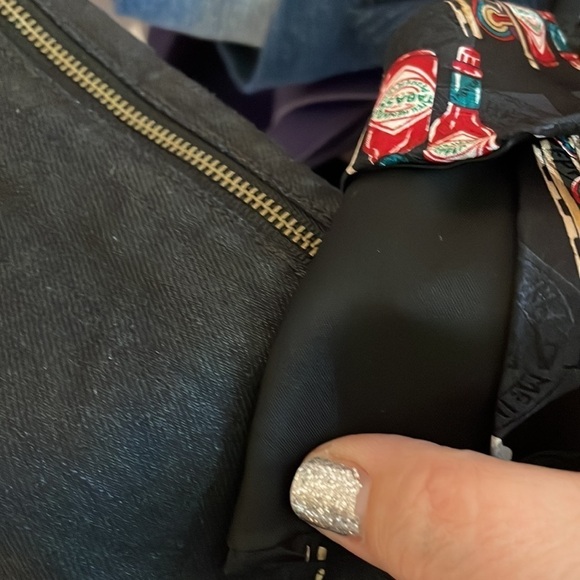 Lou & Gray Modern Skinny Ankle Coated Denim Jeans size 0/25 Zipper Ankle - Picture 9 of 16